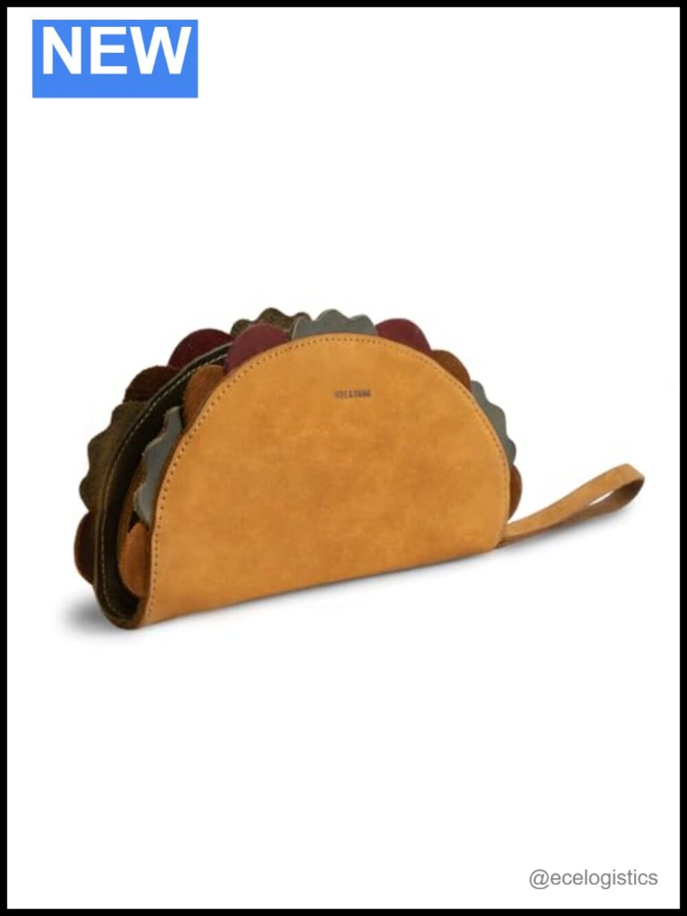 Handmade Full Grain Leather Taco Wallet, Money Organizer, Unisex, Travel